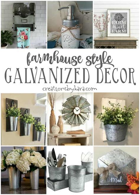 small galvanized metal house|galvanized decor on a budget.